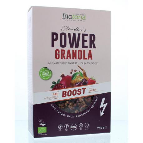 Power granola boost bio