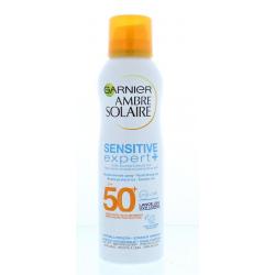 Ambre solaire sensitive expert spray SPF50+