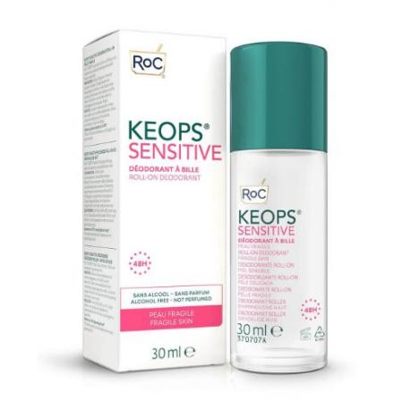 Keops deodorant roll on sensitive skin