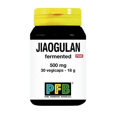 Jiaogulan fermented 500mg puur