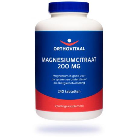 Magnesium citraat 200mg