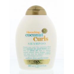 Shampoo quenching coconut curls