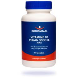 Vitamine D3 3000IE vegan