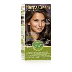 Henna cream 5.00 licht kastanje bruin