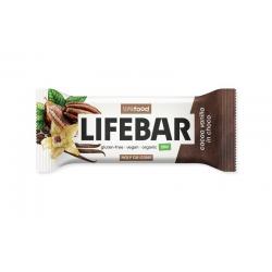 Lifebar inchoco raw chocolade vanille bio