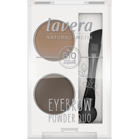 Eyebrow powder duo