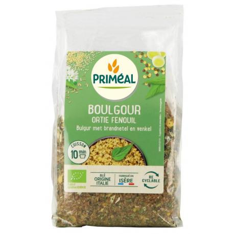 Bulgur met brandnetel en venkel bio