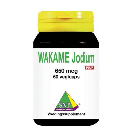 Wakame jodium 650mcg