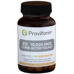 Vitamine B12 10.000mcg combi actief folaat