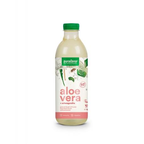 Aloe vera drink gel ashwagandha vegan bio