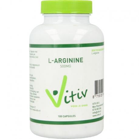 L-Arginine 500mg