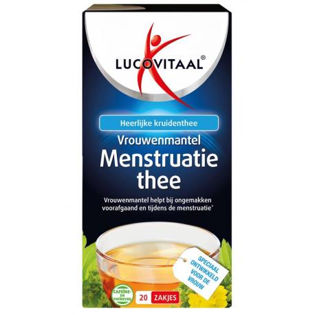 Menstruatie vrouwenmantel thee