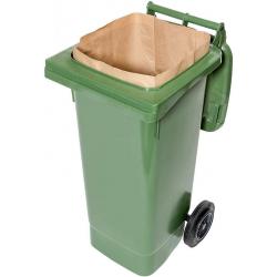 Wastebag compostable paper 240 liter