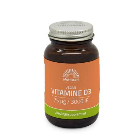 Vegan vitamine D3 75mcg