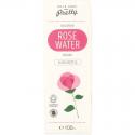 Organic rose water glass bottle