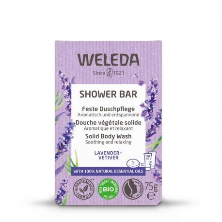 Shower bar lavender + vetiver