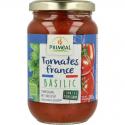 Tomatensaus bascilicum uit Frankrijk bio