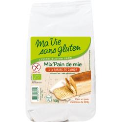 Wit broodmix met quinomeel bio glutenvrij