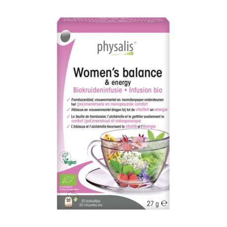 Women's balance & energy kruideninfusie bio