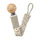 Pacifier clip sand/ivory