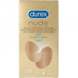 Nude extra lube condooms