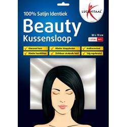 Kussensloop beauty 100% satijn 60x70cm
