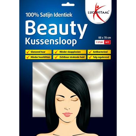 Kussensloop beauty 100% satijn 60 x 70cm