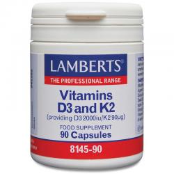 Vitamine D3 2000IE en K2 90mcg