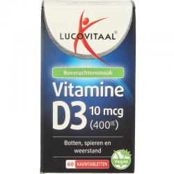Vitamine D3 10mcg (400IE) vegan
