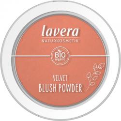 Velvet blush powder rosy peach 01