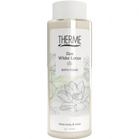 Zen white lotus relaxing bath foam