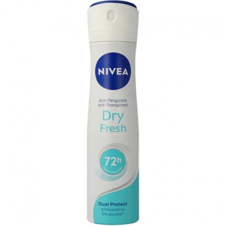 Deodorant dry fresh spray female