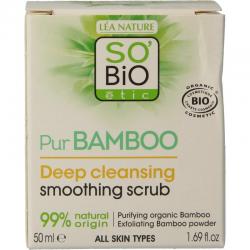 Bamboo scrub