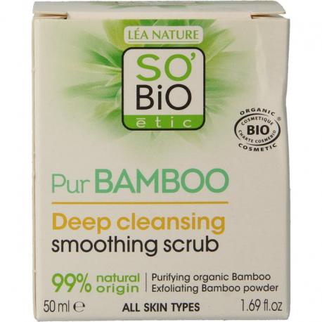 Bamboo scrub