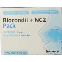Biocondil 180 tabs + NC2 90 caps pack
