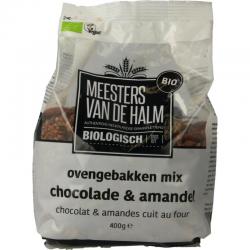 Ovengebakken mix chocolade en amandel bio