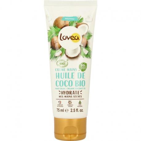 Hand cream organic coco oil