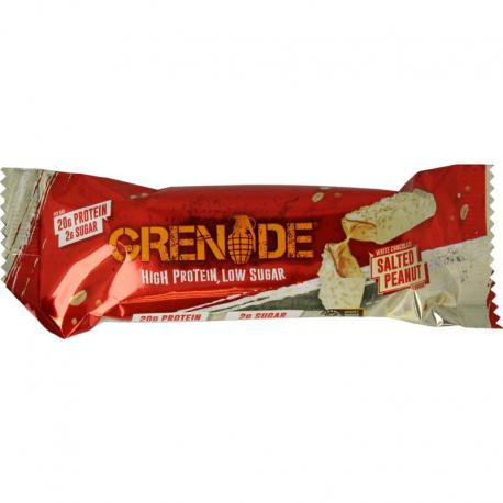 High protein bar white chocolate salted peanut