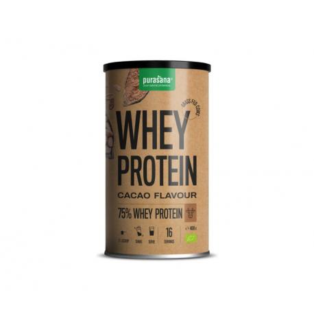 Whey proteine cacao bio