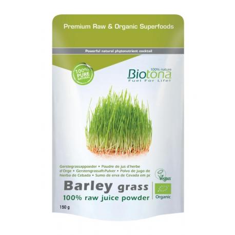 Barley grass raw juice powder bio