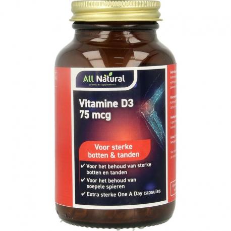 Vitamine D3 75mcg