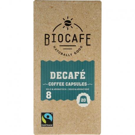 Decafe capsules bio