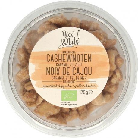 Cashewnoten karamel zeezout geroosterd bio