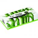 Bamboo tissues box 3laags