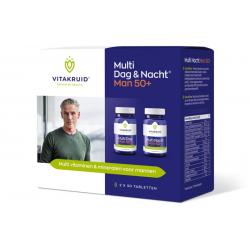 Multi dag & nacht man 50+ 2 x 30 tabletten