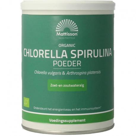 Organic chlorella spirulina