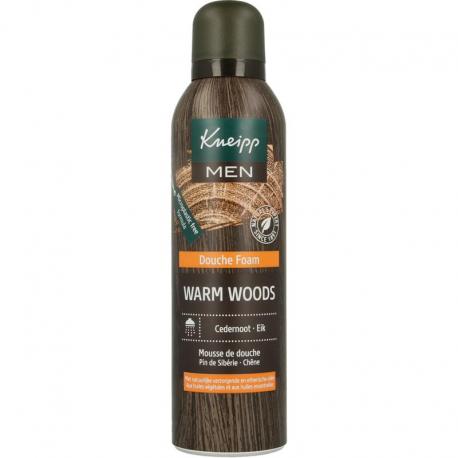 Men warm woods douche foam cedernoot