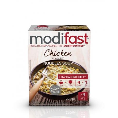 Noodles soup chicken flavoured
