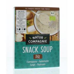 Snack soup champignons bio