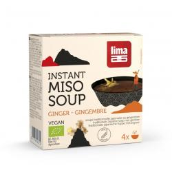 Instant miso soep gember